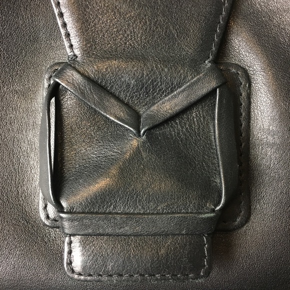 Michael Kors Black Leather Handbag - Picture 2 of 7